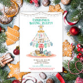 クリスマスベーキングパーティの招待状 招待状