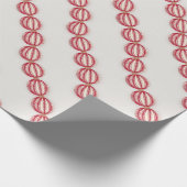 クリスマスベーキングボールガーランドデザイン ラッピングペーパー (角)