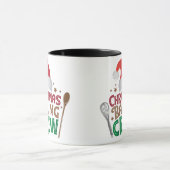 クリスマスベーキング乗組員 マグカップ (中央)