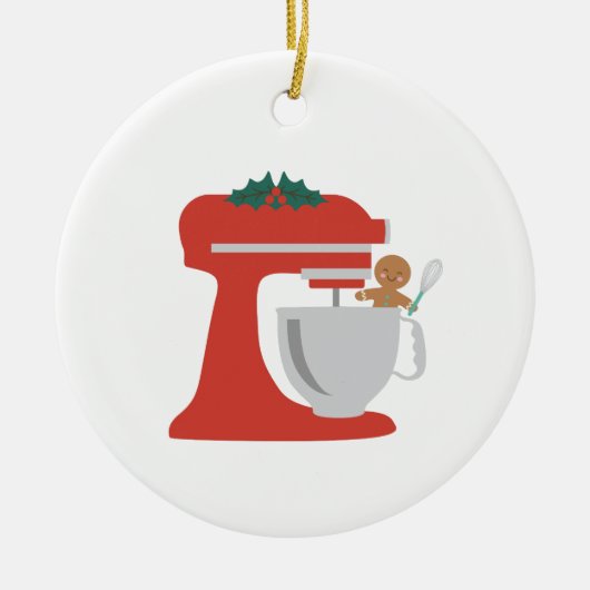 クリスマスベーキング セラミックオーナメント (正面)