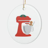 クリスマスベーキング セラミックオーナメント (左)