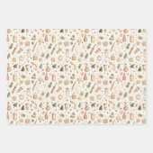 クリスマスベーキング ラッピングペーパーシート (正面3)