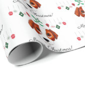 クリスマスベーグル ラッピングペーパー (ロールコーナー)