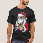 クリスマスベーシックダークTシャツ Tシャツ (正面)