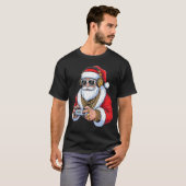 クリスマスベーシックダークTシャツ Tシャツ (正面フル)