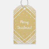 クリスマスベージュメリークリスマス ギフトタグ (裏面)