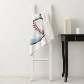 クリスマスベースボールサンタハットクリスマスボーイズキャチェ シェルパブランケット (インサイチュ)