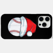 クリスマスベースボールサンタハットボールキッズボーイズメンズ Case-Mate iPhoneケース (裏面 (横))