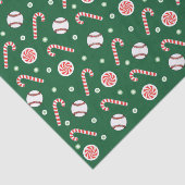 クリスマスベースボールホリデーギフト 薄葉紙 (詳細)