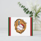 クリスマスベースボールミットアンドボール シーズンポストカード (スタンド正面)