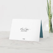 クリスマスペのまわりにンギン シーズンカード (裏面)