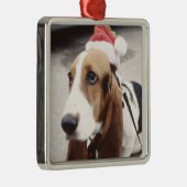 クリスマスペットフォトホリデーズクリスマス メタルオーナメント (右)