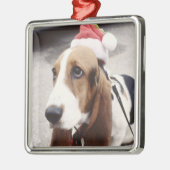 クリスマスペットフォトホリデーズクリスマス メタルオーナメント (左)
