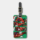 クリスマスペッパー ラゲッジタグ (正面縦)