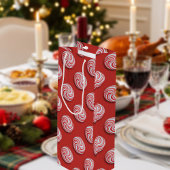 クリスマスペパーミントキャンディフェスティバルワイン抱き枕 ワインギフトバッグ