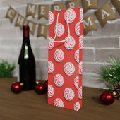 クリスマスペパーミントキャンディフェスティバルワイン抱き枕 ワインギフトバッグ