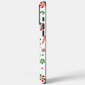 クリスマスペパーミントキャンディーケース Case-Mate iPhoneケース (裏面 / 左)