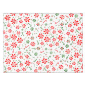 クリスマスペパーミントキャンディ テーブルクロス (正面(横))