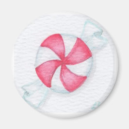 クリスマスペパーミントキャンディ マグネット