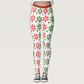 クリスマスペパーミントキャンディ レギンス (正面)