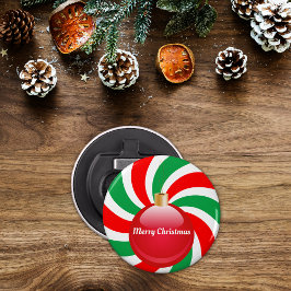 クリスマスペパーミント及びオーナメント 栓抜き