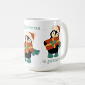 クリスマスペンギンに欲しいのはすべてヴィンテージ コーヒーマグカップ (正面右)