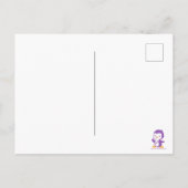 クリスマスペンギンに欲しいのはすべてヴィンテージ ポストカード (裏面)