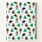 クリスマスペンギンのスキー ノートブック (裏面)