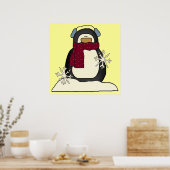 クリスマスペンギンのポスター ポスター (キッチン)