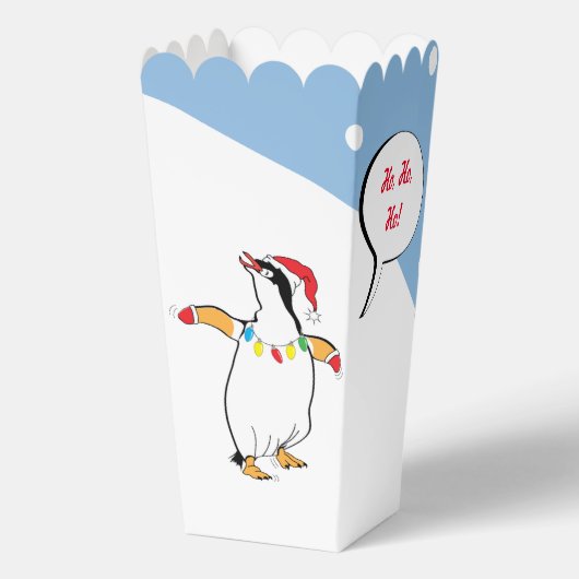 クリスマスペンギンの愛用箱 フェイバーボックス (裏面)