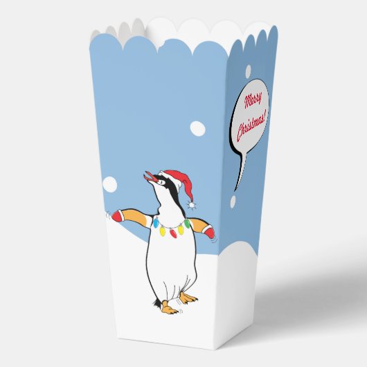 クリスマスペンギンの愛用箱 フェイバーボックス (正面)