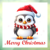 クリスマスペンギンの窓が離れない ウィンドウサイン (シート3)