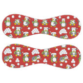 クリスマスペンギンの背景 ソフトボール (パネル)