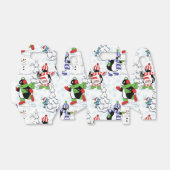 クリスマスペンギンアイススケートで滑る フェイバーボックス (折り畳みなし)