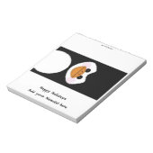 クリスマスペンギンキャンディバーラッパーパーティーの好意 ノートパッド (回転)