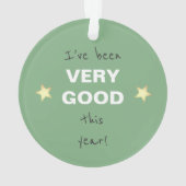 クリスマスペンギンサンストップタここ緑 オーナメント (裏面)