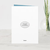 クリスマスペンギンズオンアイスバーグ シーズンカード (裏面)