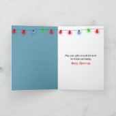 クリスマスペンギンズオンアイスバーグ シーズンカード (内部)