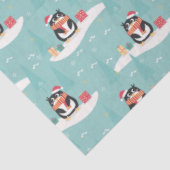 クリスマスペンギンティッシュペーパー 薄葉紙 (詳細)