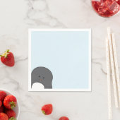 クリスマスペンギンナプキン スタンダードカクテルナプキン (インサイチュ)