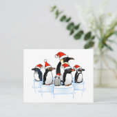 クリスマスペンギンパーティー シーズンポストカード (スタンド正面)