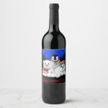 クリスマスペンギンベビーホッキョクグマのアザラシ