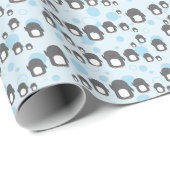 クリスマスペンギンラッピング紙 ラッピングペーパー (ロールコーナー)