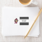 クリスマスペンギン住所メーリングラベル ラベル (インサイチュ)