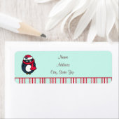 クリスマスペンギン住所 シール (インサイチュ)