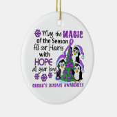 クリスマスペンギン病 セラミックオーナメント (右)