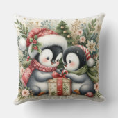クリスマスペンギン5 クッション (裏面)