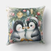 クリスマスペンギン6 クッション (裏面)