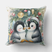 クリスマスペンギン6 クッション (正面)