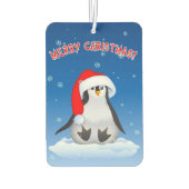 クリスマスペンギン カーエアーフレッシュナー (裏面)